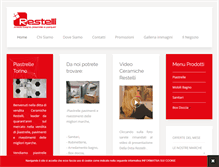 Tablet Screenshot of piastrelletorino.com